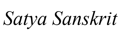 Satya Sanskrit