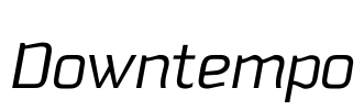 Downtempo Font Image