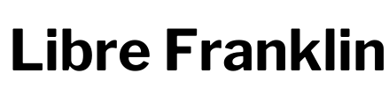 Libre Franklin Font Image
