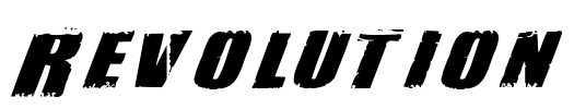 Revolution Font Image