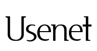 Usenet Font Image