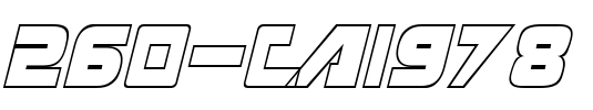 260-CAI978