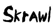 Skrawl Font Image