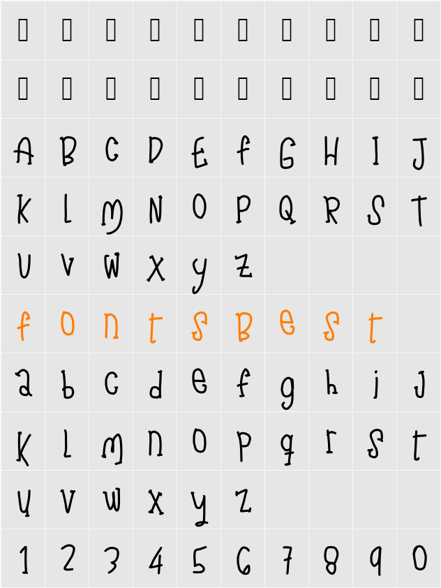 LJ Studios MB Character Map