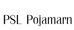 PSL Pojamarn Font Image
