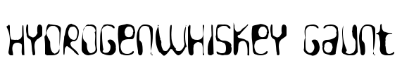 HydrogenWhiskey Gaunt