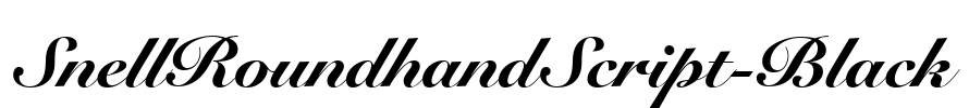 SnellRoundhandScript-Black