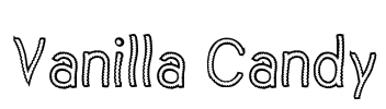 Vanilla Candy Font Image
