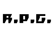 R.P.G. Font Image