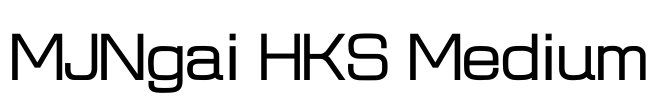 MJNgai HKS Medium Font Image