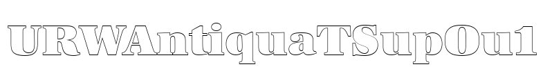 URWAntiquaTSupOu1
