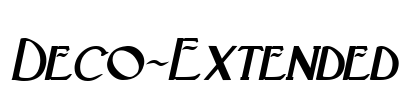 Deco-Extended