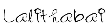 Lalithabai Font Image