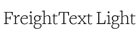 FreightText Light