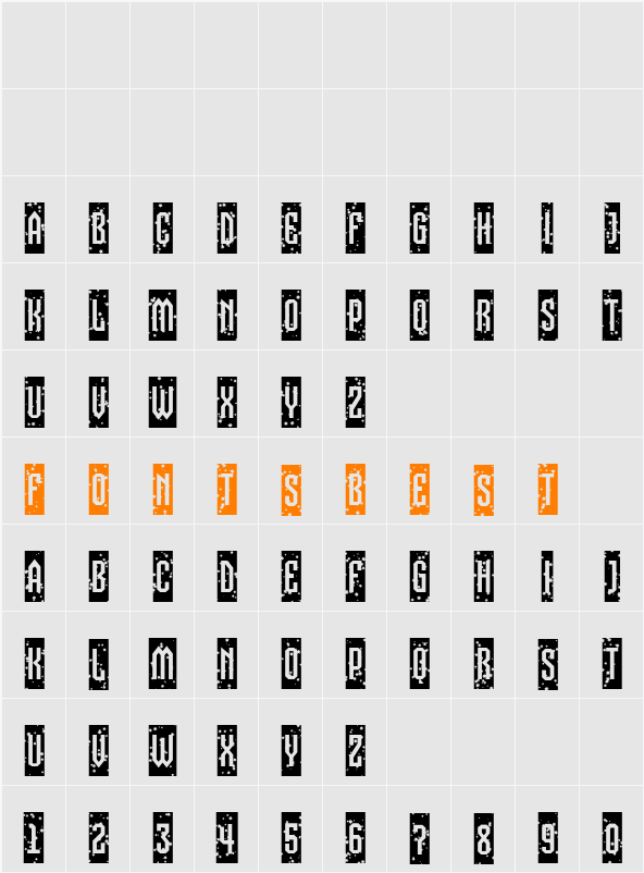 a_VizoraCmStNt Character Map
