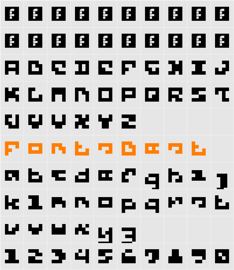 5Skware Character Map