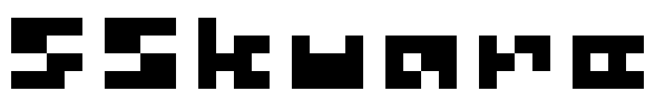 5Skware Font Image