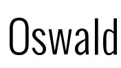 Oswald Font Image