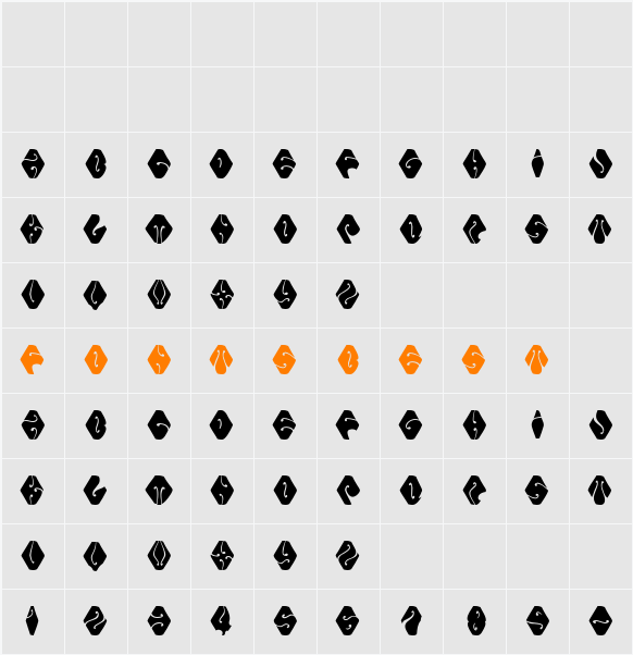 Electorate Boogie Character Map