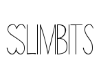 Slimbits Font Image