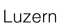 Luzern Font Image