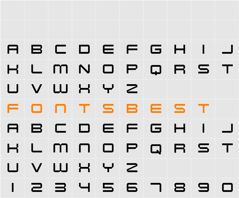 Durandal Light Character Map