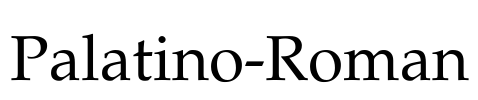 Palatino-Roman