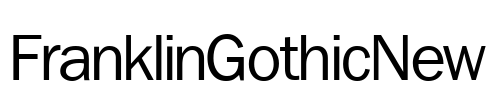 FranklinGothicNew