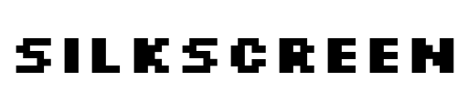 Silkscreen Font Image