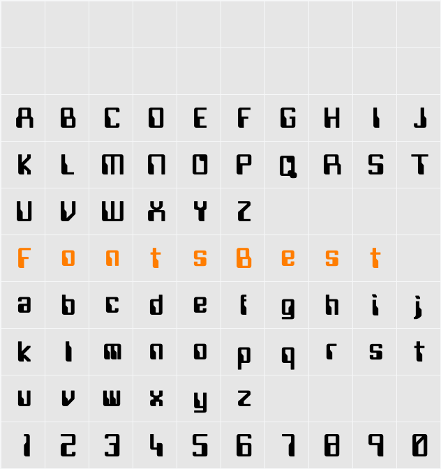 Future Character Map