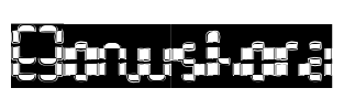 Bonushora Font Image