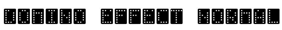 Domino-Effect-Normal Font Image