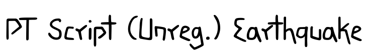 PT Script (Unreg.) Earthquake