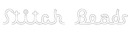 Stitch Beads Font Image