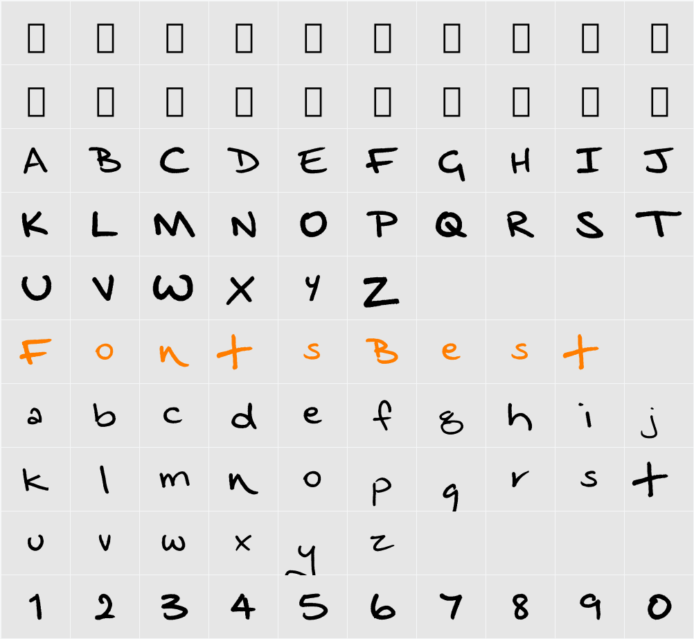 Dragongirl Meander Character Map