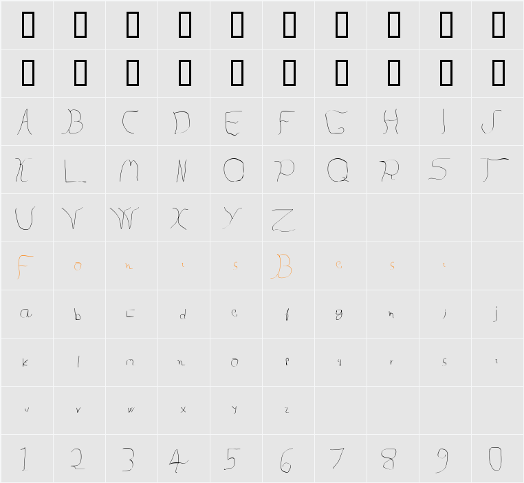 Girl Next Door2 Character Map
