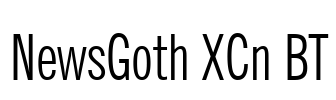 NewsGoth XCn BT