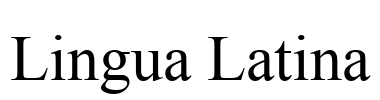 Lingua Latina