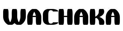 WaChaKa Font Image