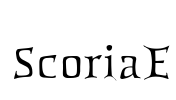 ScoriaE Font Image