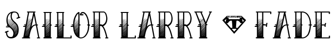 Sailor Larry - Fade Font Image