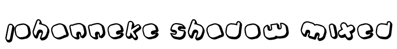 Johanneke Shadow Mixed Font Image