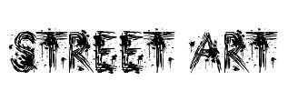 Street Art Font Image
