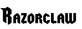Razorclaw Font Image