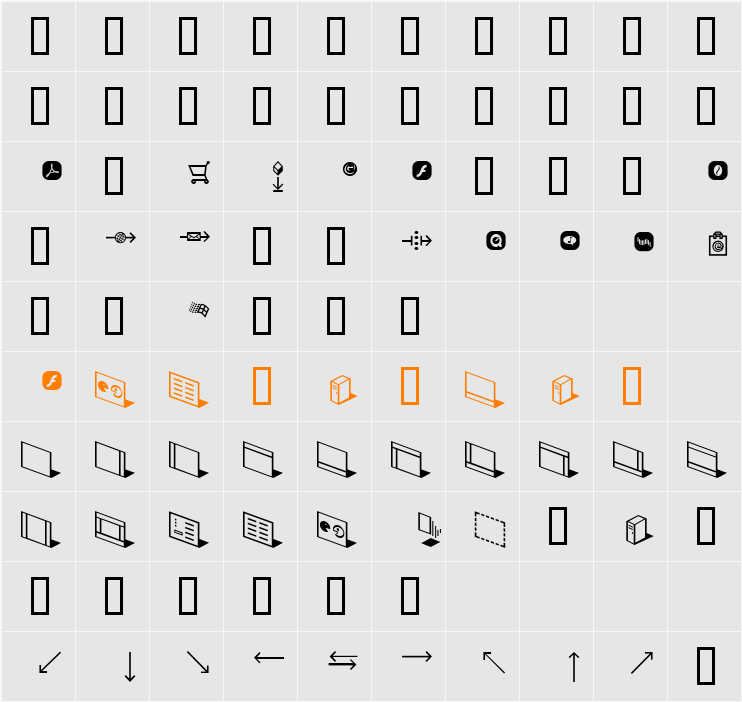Webmap Character Map