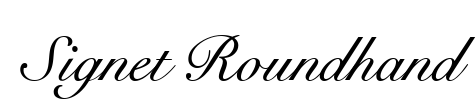 Signet Roundhand
