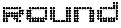 Round Font Image