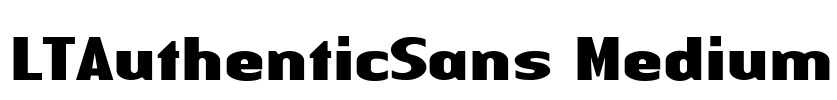 LTAuthenticSans Medium