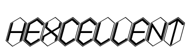 HEXCELLENT Font Image