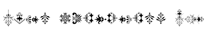 Soft Ornaments 21 Font Image